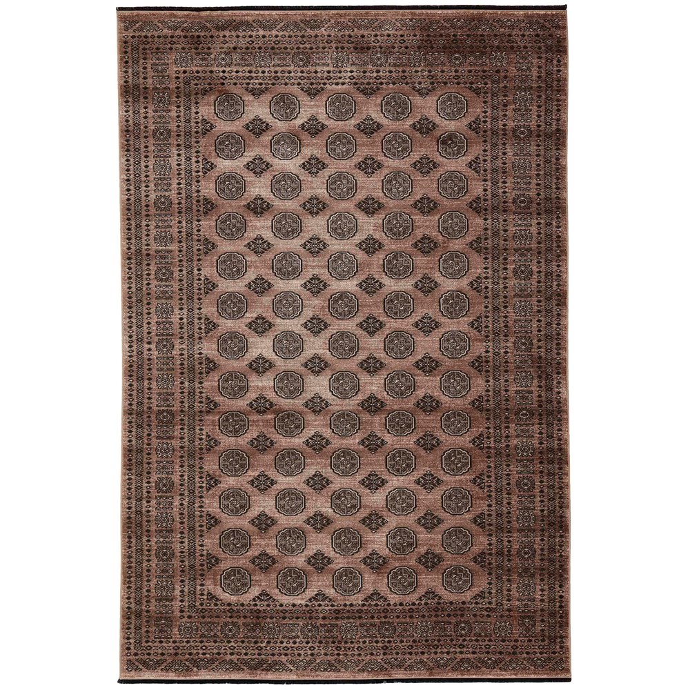 Pakistan Bokhara Traditional Rug 8518B NMA85 in Brown Black